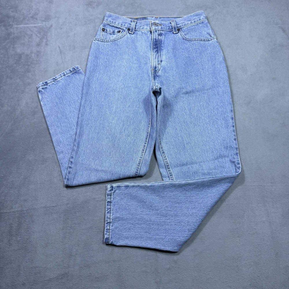 Levi's Light Blue vintage 550 tapered jeans